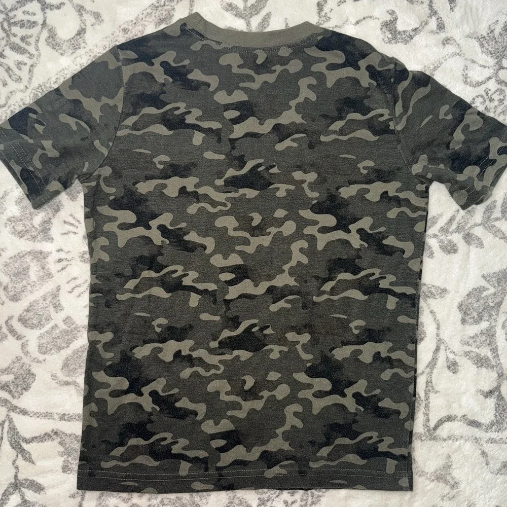Camo Tee Shirt Youth Size 7 Jumping Beans Softest Tee